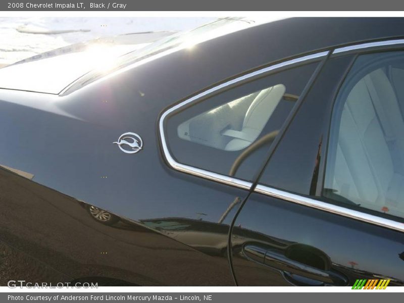 Black / Gray 2008 Chevrolet Impala LT