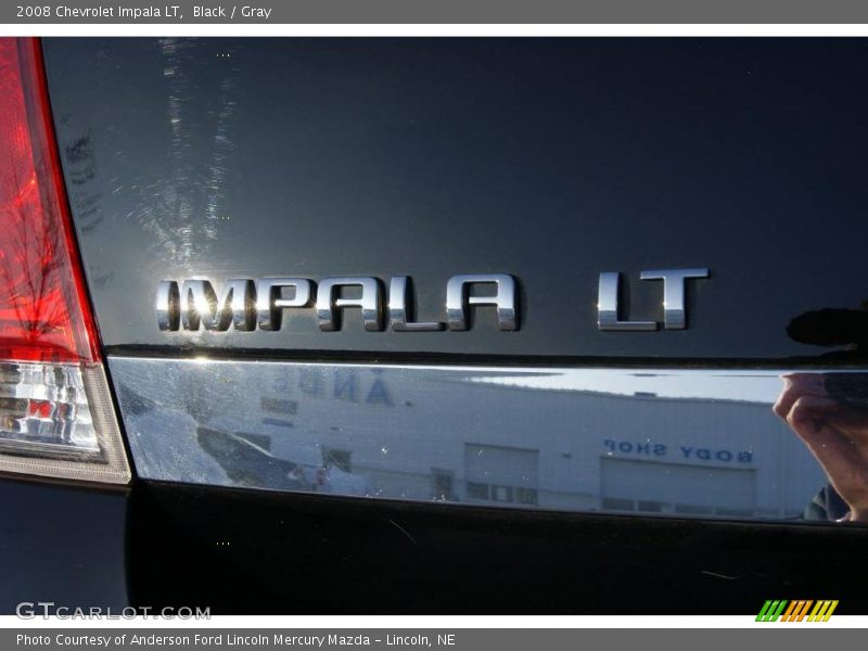 Black / Gray 2008 Chevrolet Impala LT