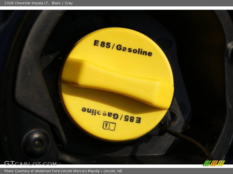 Black / Gray 2008 Chevrolet Impala LT