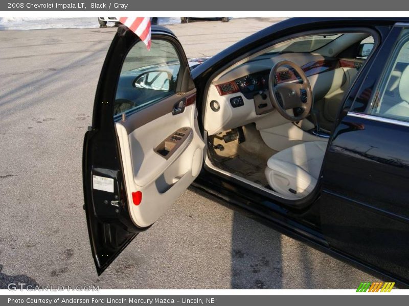Black / Gray 2008 Chevrolet Impala LT