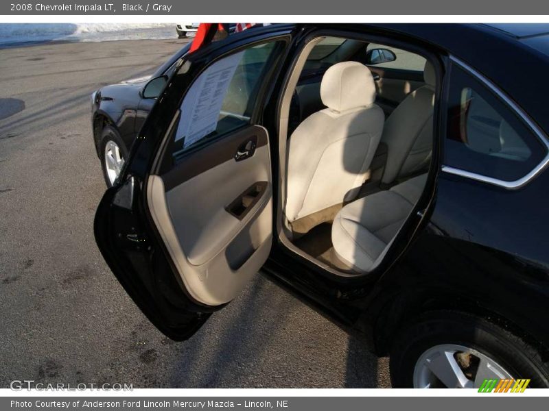 Black / Gray 2008 Chevrolet Impala LT