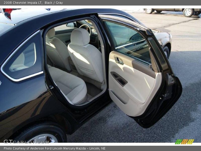 Black / Gray 2008 Chevrolet Impala LT