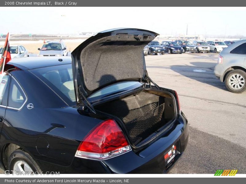 Black / Gray 2008 Chevrolet Impala LT