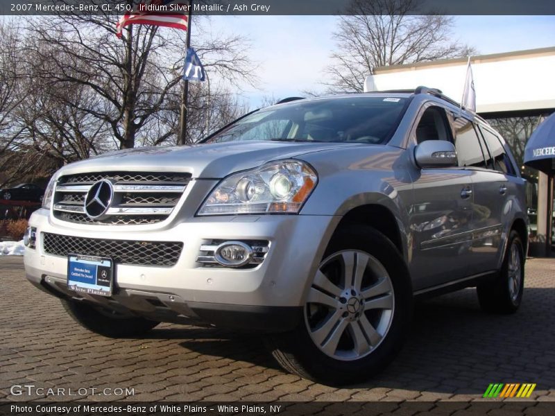 Iridium Silver Metallic / Ash Grey 2007 Mercedes-Benz GL 450