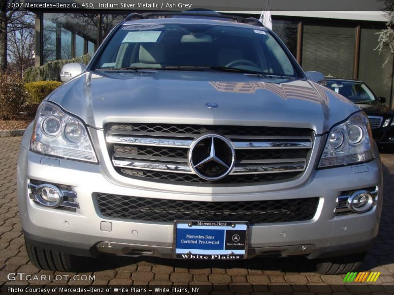 Iridium Silver Metallic / Ash Grey 2007 Mercedes-Benz GL 450