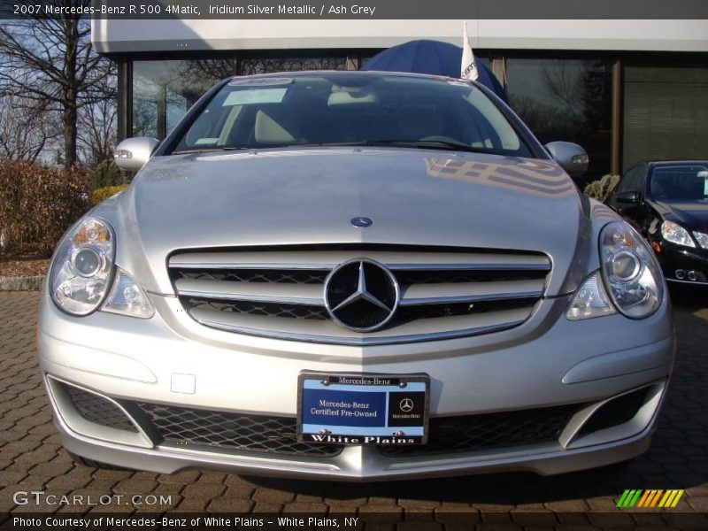 Iridium Silver Metallic / Ash Grey 2007 Mercedes-Benz R 500 4Matic