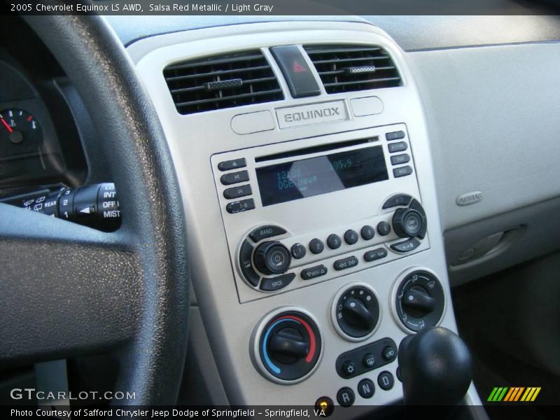 Salsa Red Metallic / Light Gray 2005 Chevrolet Equinox LS AWD