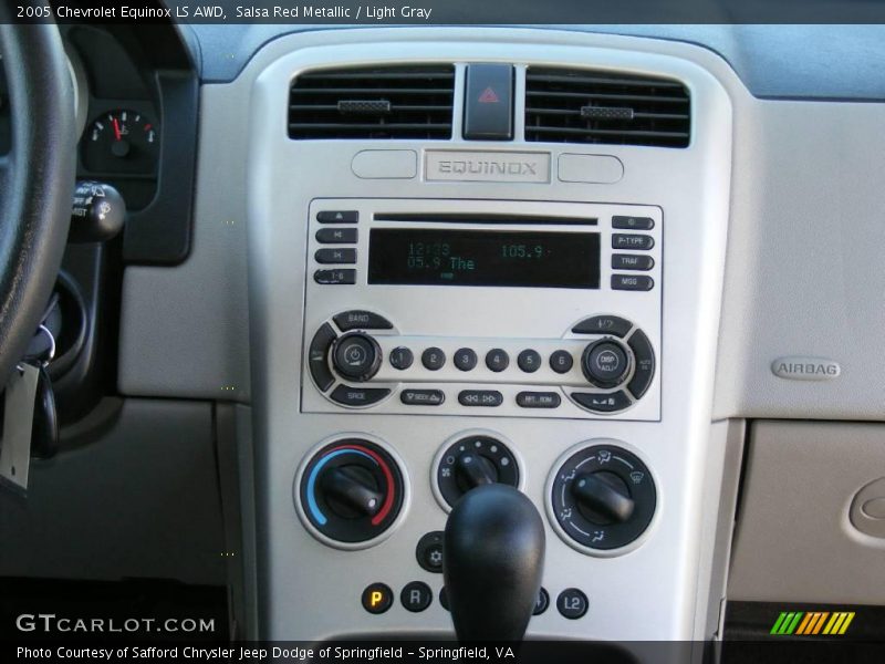 Salsa Red Metallic / Light Gray 2005 Chevrolet Equinox LS AWD