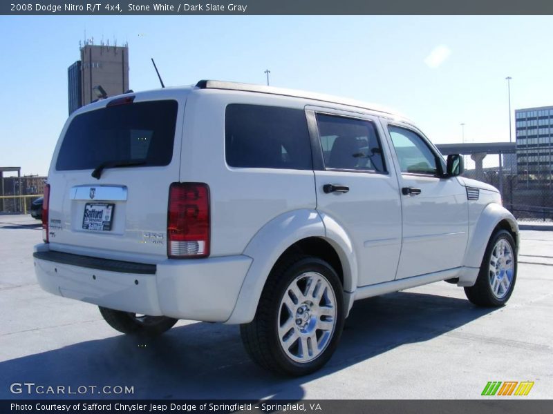Stone White / Dark Slate Gray 2008 Dodge Nitro R/T 4x4