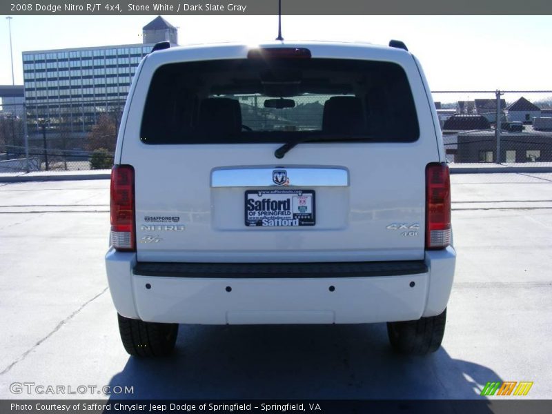 Stone White / Dark Slate Gray 2008 Dodge Nitro R/T 4x4