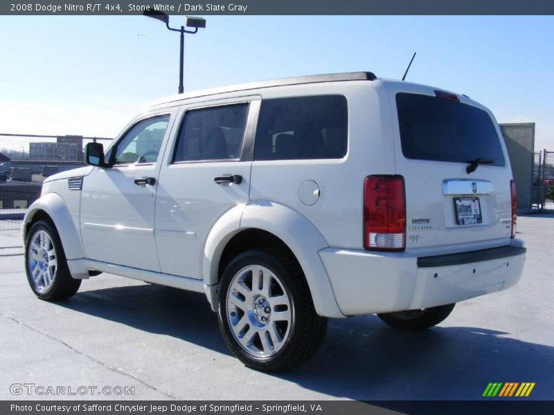 Stone White / Dark Slate Gray 2008 Dodge Nitro R/T 4x4