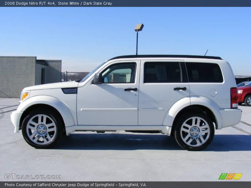Stone White / Dark Slate Gray 2008 Dodge Nitro R/T 4x4