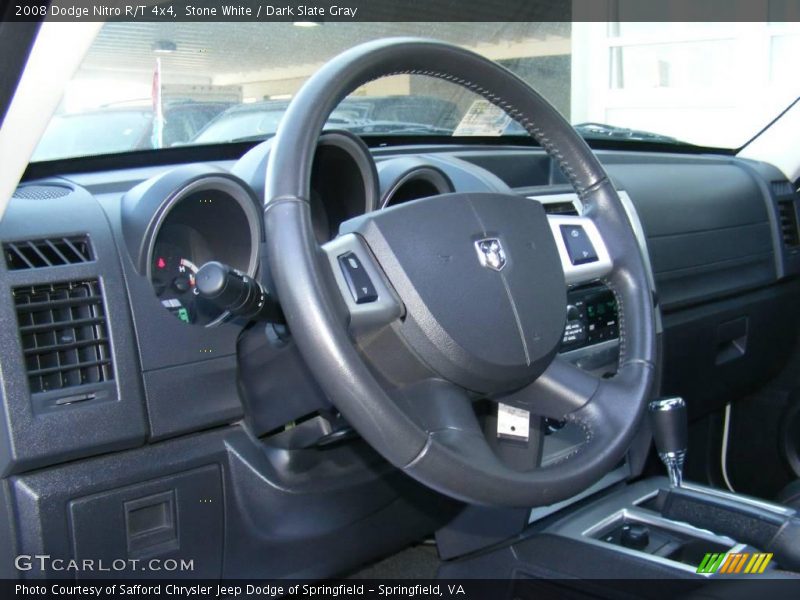 Stone White / Dark Slate Gray 2008 Dodge Nitro R/T 4x4
