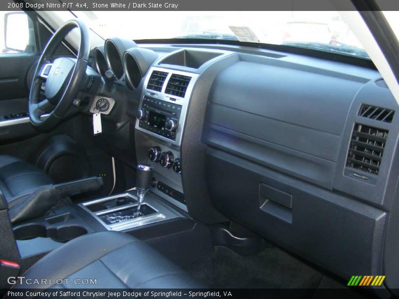 Stone White / Dark Slate Gray 2008 Dodge Nitro R/T 4x4