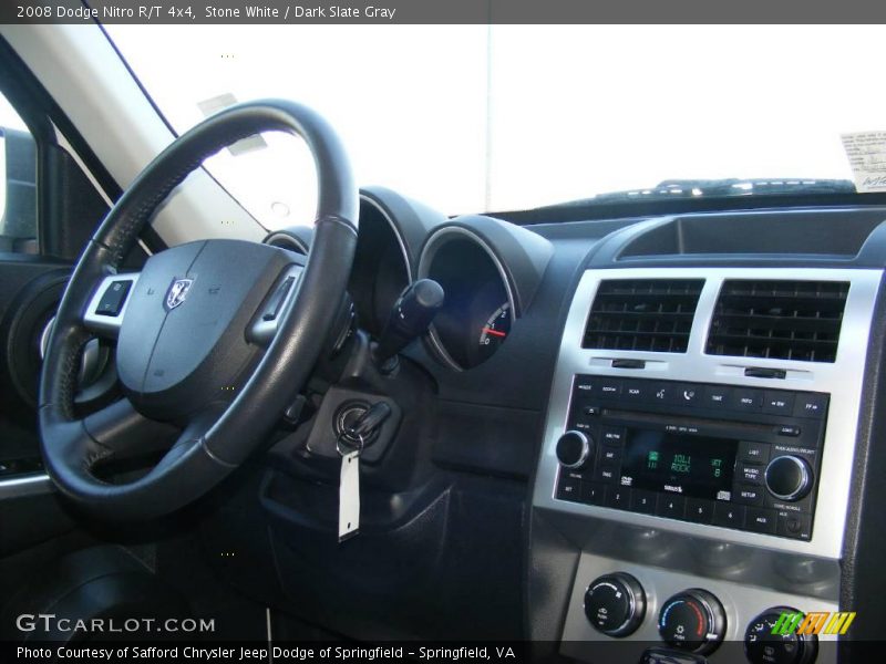 Stone White / Dark Slate Gray 2008 Dodge Nitro R/T 4x4