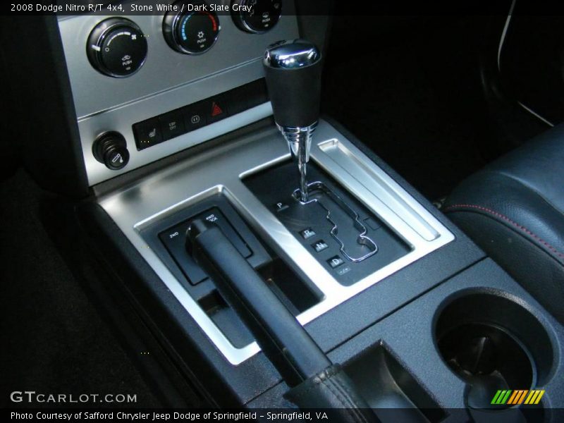 Stone White / Dark Slate Gray 2008 Dodge Nitro R/T 4x4