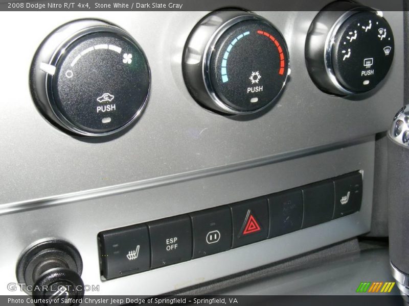 Stone White / Dark Slate Gray 2008 Dodge Nitro R/T 4x4