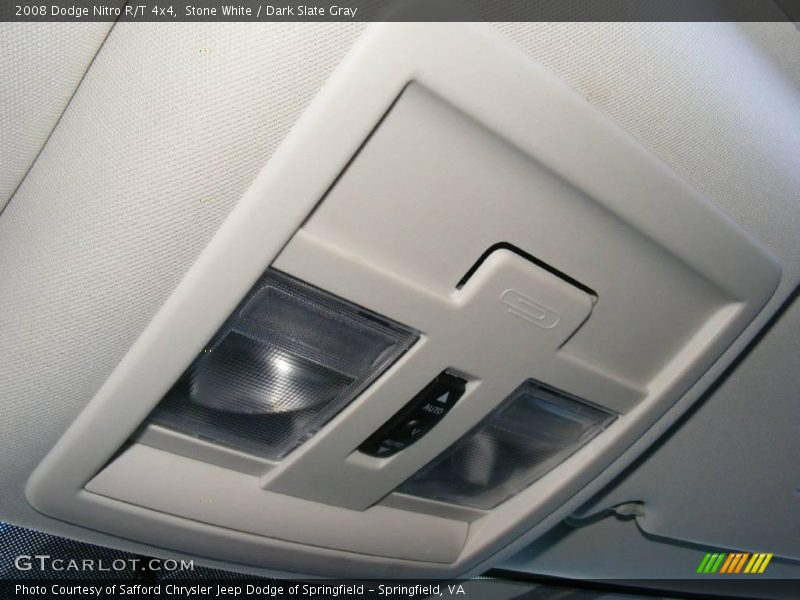 Stone White / Dark Slate Gray 2008 Dodge Nitro R/T 4x4