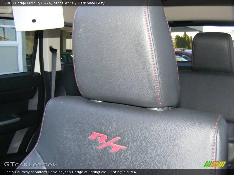 Stone White / Dark Slate Gray 2008 Dodge Nitro R/T 4x4