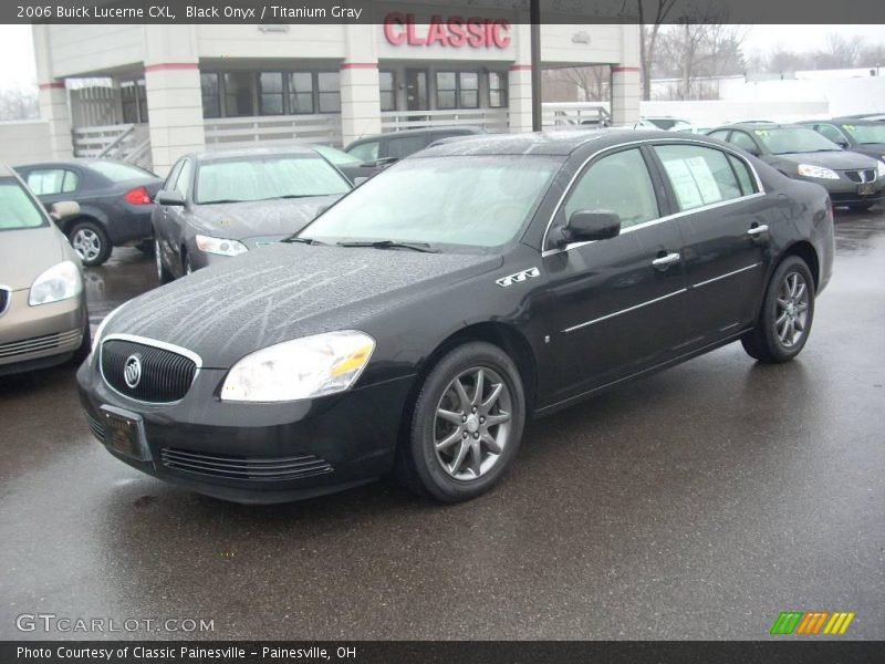 Black Onyx / Titanium Gray 2006 Buick Lucerne CXL
