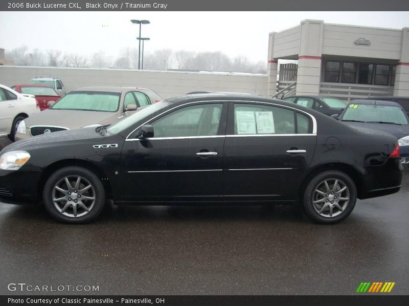 Black Onyx / Titanium Gray 2006 Buick Lucerne CXL