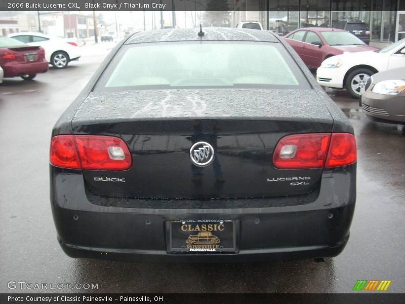 Black Onyx / Titanium Gray 2006 Buick Lucerne CXL