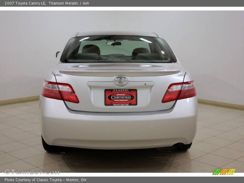 Titanium Metallic / Ash 2007 Toyota Camry LE