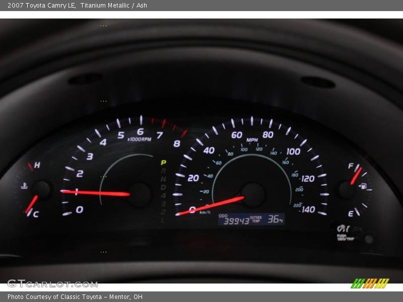 Titanium Metallic / Ash 2007 Toyota Camry LE