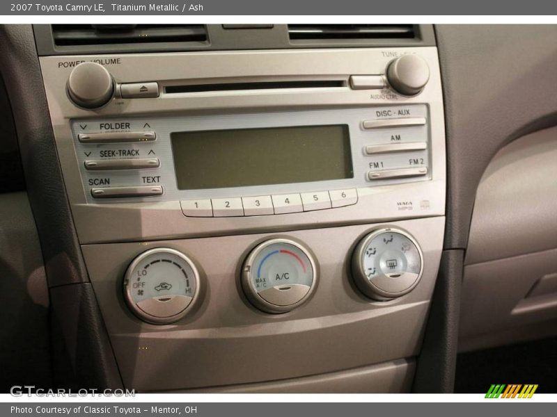 Titanium Metallic / Ash 2007 Toyota Camry LE