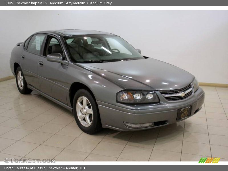 Medium Gray Metallic / Medium Gray 2005 Chevrolet Impala LS