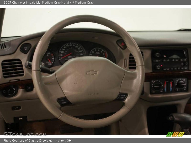 Medium Gray Metallic / Medium Gray 2005 Chevrolet Impala LS