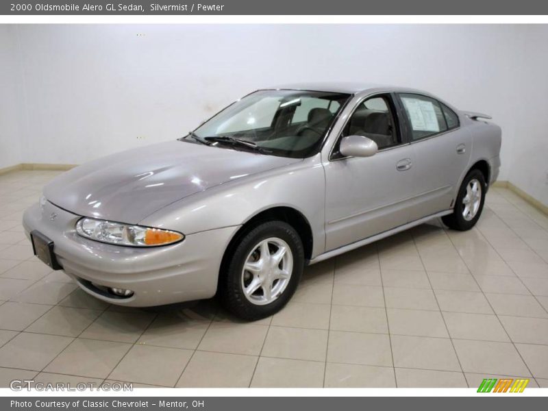 Silvermist / Pewter 2000 Oldsmobile Alero GL Sedan