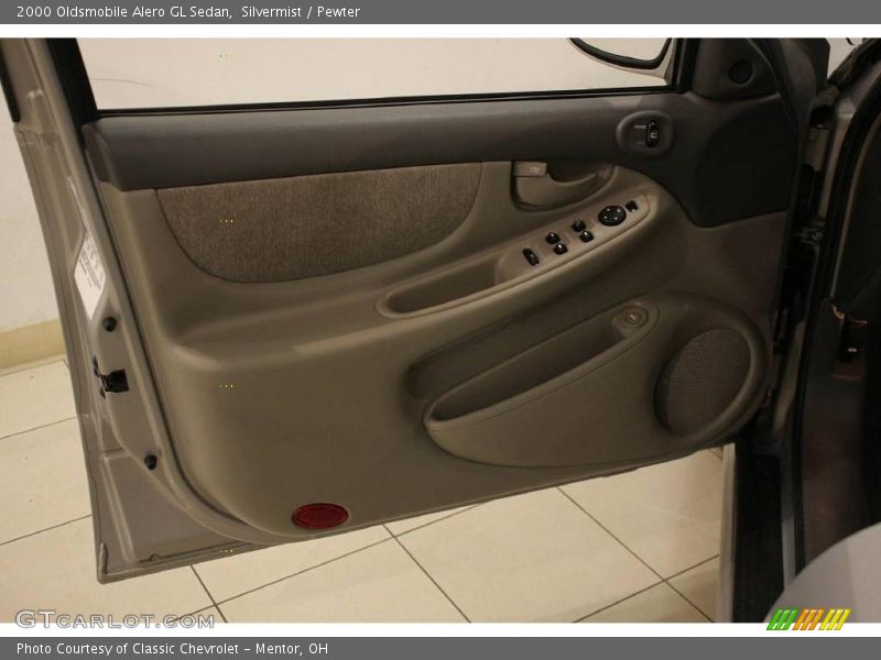 Silvermist / Pewter 2000 Oldsmobile Alero GL Sedan