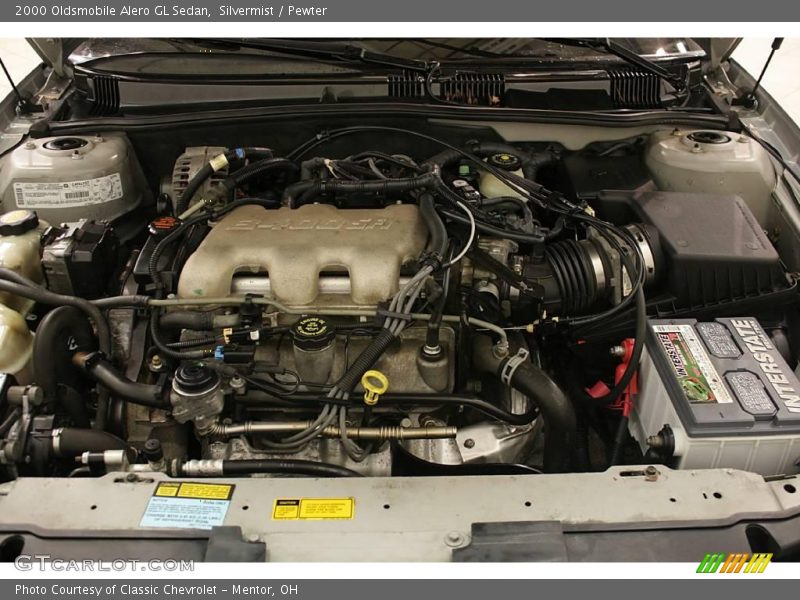Silvermist / Pewter 2000 Oldsmobile Alero GL Sedan