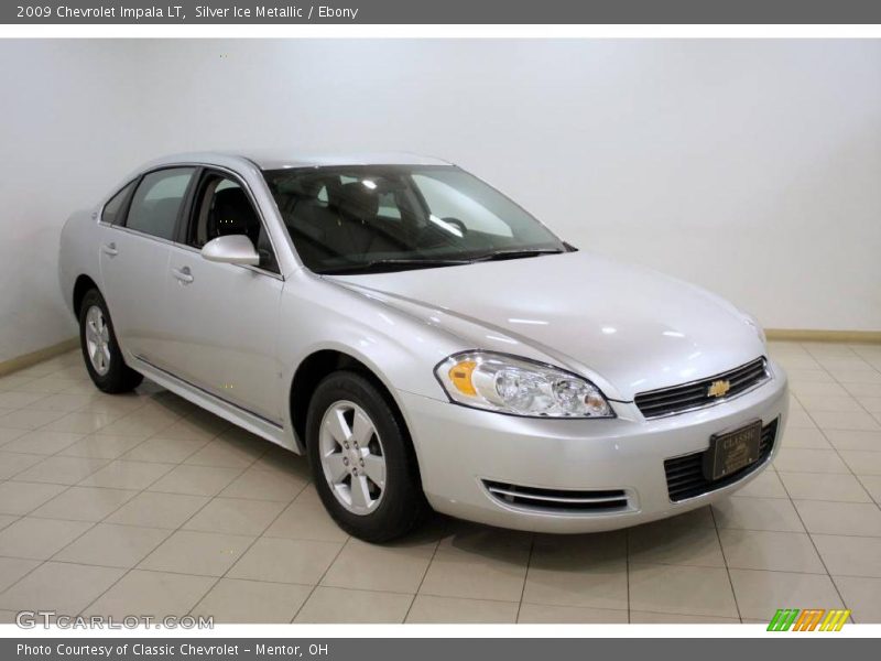 Silver Ice Metallic / Ebony 2009 Chevrolet Impala LT