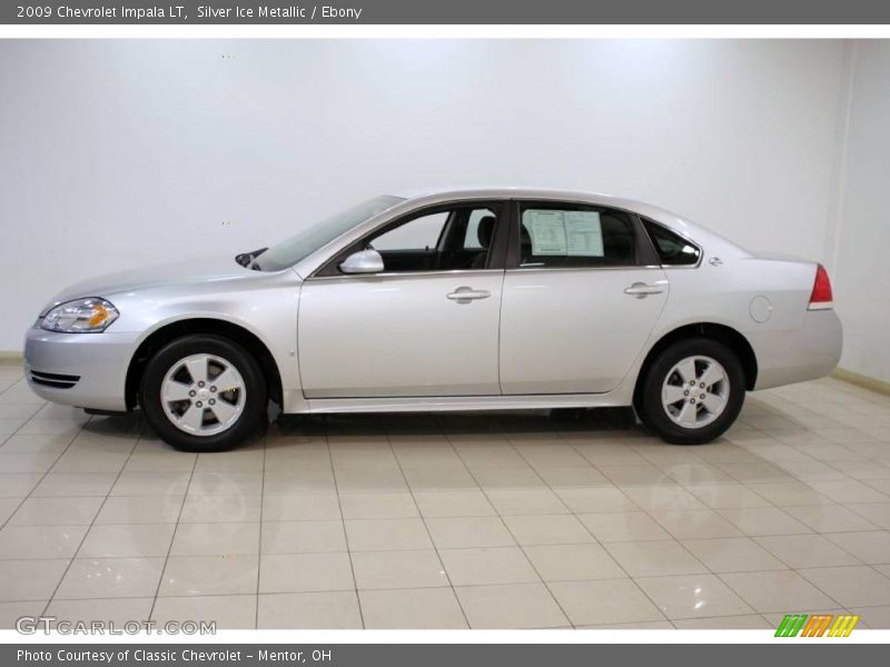 Silver Ice Metallic / Ebony 2009 Chevrolet Impala LT