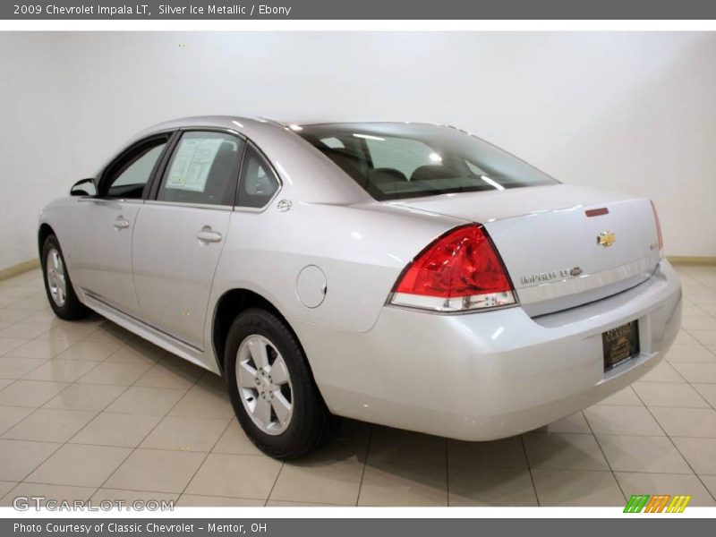 Silver Ice Metallic / Ebony 2009 Chevrolet Impala LT
