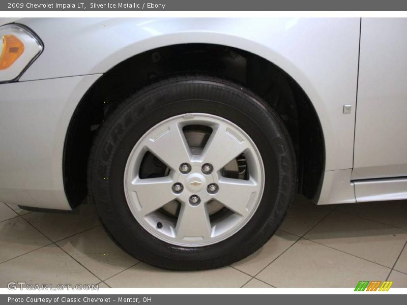 Silver Ice Metallic / Ebony 2009 Chevrolet Impala LT