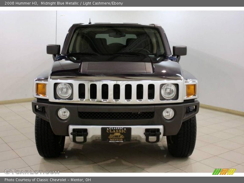 Midnight Blue Metallic / Light Cashmere/Ebony 2008 Hummer H3