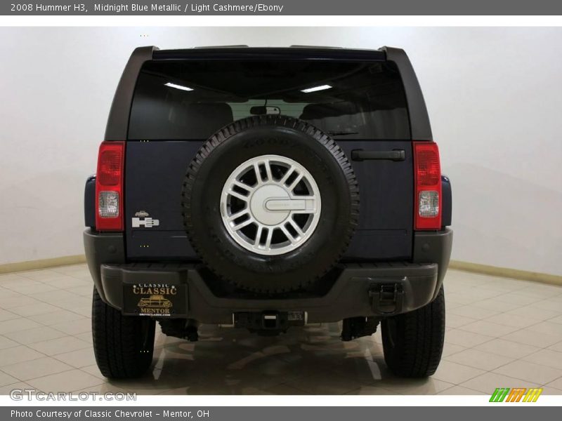 Midnight Blue Metallic / Light Cashmere/Ebony 2008 Hummer H3