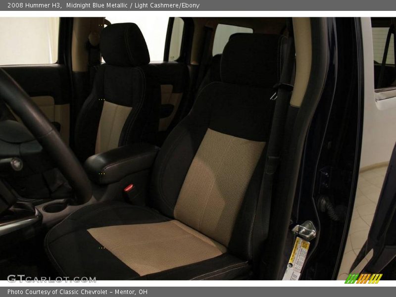 Midnight Blue Metallic / Light Cashmere/Ebony 2008 Hummer H3