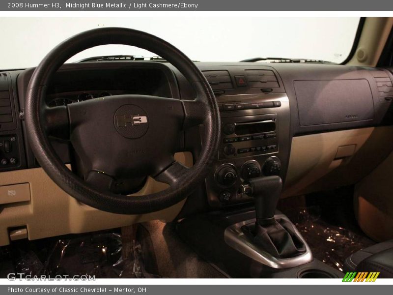 Midnight Blue Metallic / Light Cashmere/Ebony 2008 Hummer H3
