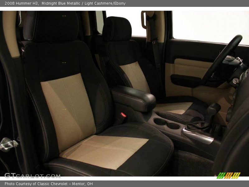 Midnight Blue Metallic / Light Cashmere/Ebony 2008 Hummer H3