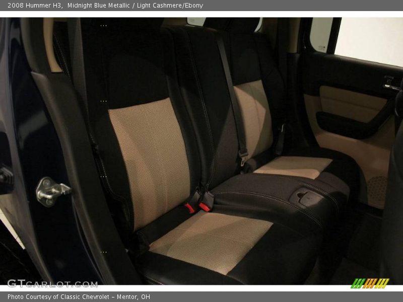 Midnight Blue Metallic / Light Cashmere/Ebony 2008 Hummer H3