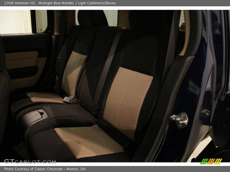 Midnight Blue Metallic / Light Cashmere/Ebony 2008 Hummer H3