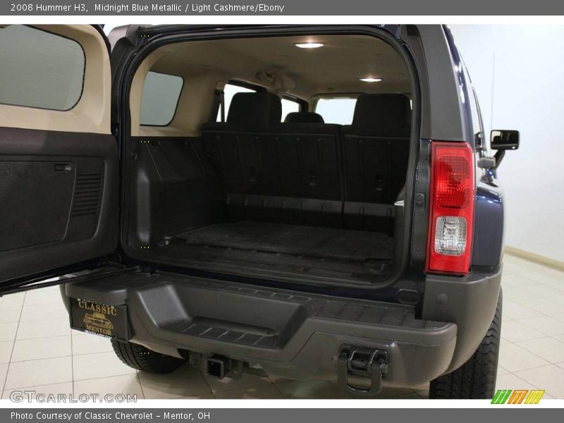Midnight Blue Metallic / Light Cashmere/Ebony 2008 Hummer H3