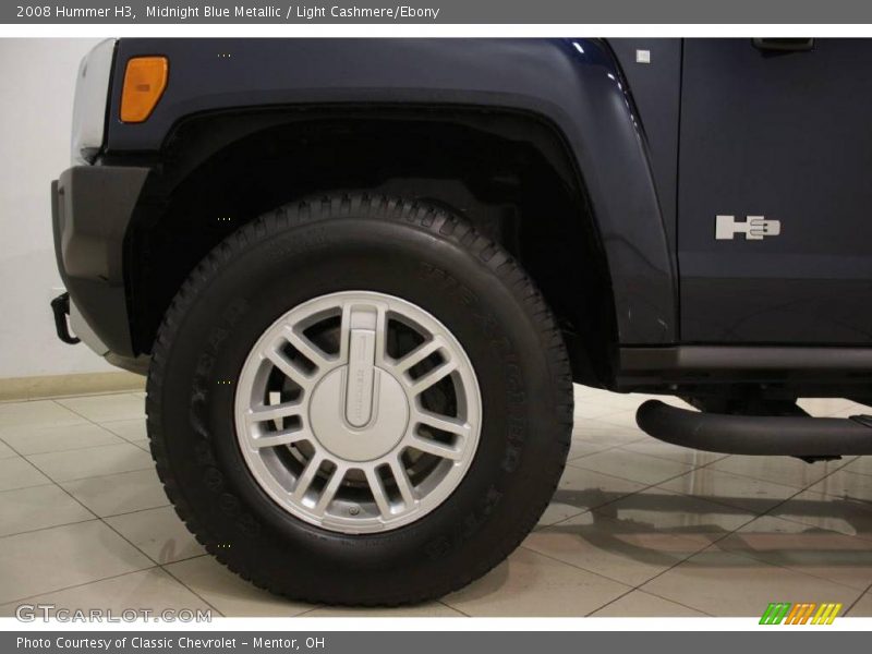 Midnight Blue Metallic / Light Cashmere/Ebony 2008 Hummer H3