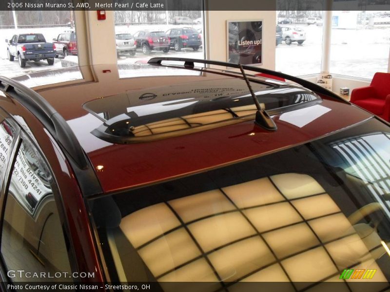 Merlot Pearl / Cafe Latte 2006 Nissan Murano SL AWD