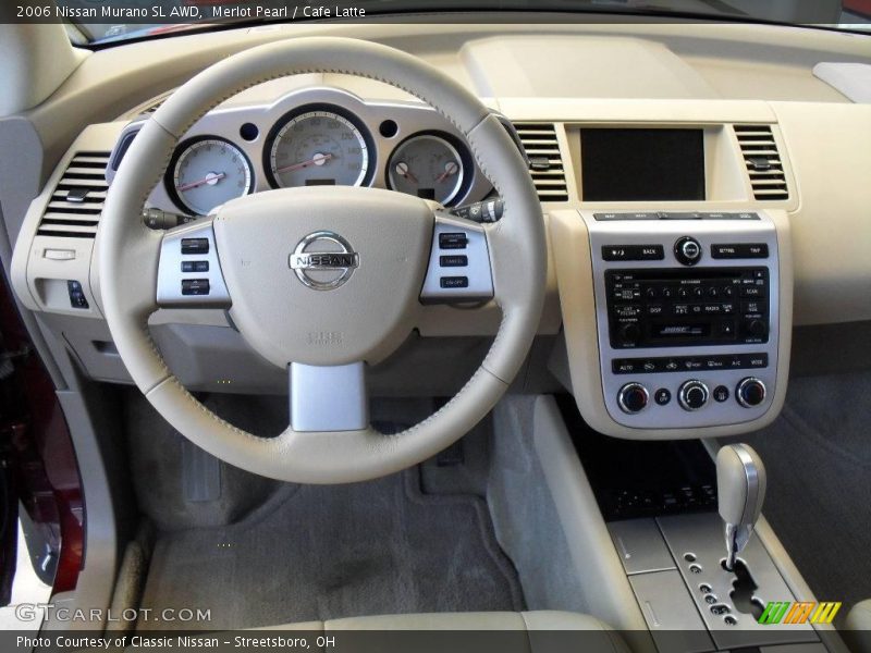 Merlot Pearl / Cafe Latte 2006 Nissan Murano SL AWD