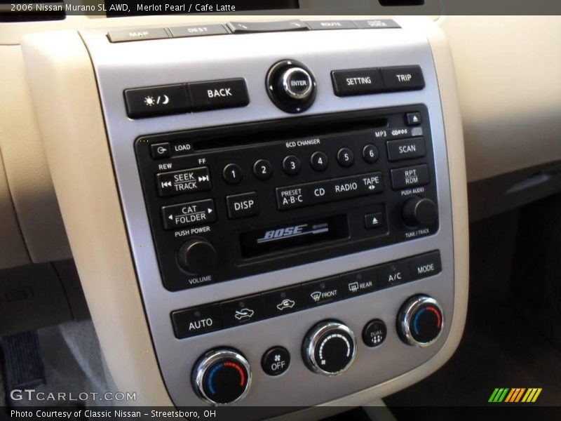 Merlot Pearl / Cafe Latte 2006 Nissan Murano SL AWD